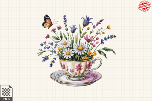 Download Spring Flower Garden Sublimation Clipart - Premium Resources
