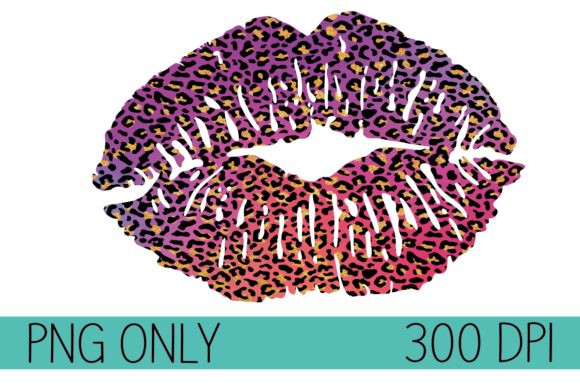 Download Distressed Leopard Lips - Leopard lips Collection