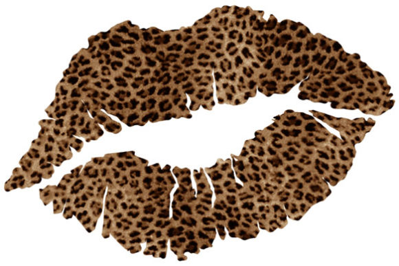 Download Cheetah Lips, Leopard Lips, Sublimation - Leopard lips Collection