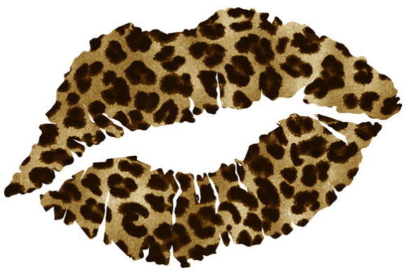 Download Cheetah Lips, Leopard Lips, Sublimation - Leopard lips Collection