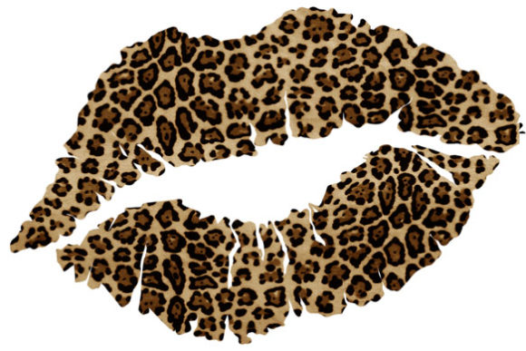 Download Cheetah Lips, Leopard Lips, Sublimation - Leopard lips Collection