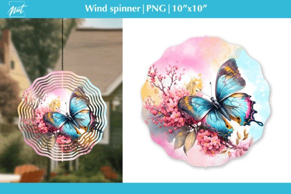 Download Summer Sublimation Wind Spinner Design G - Wind spinner Collection