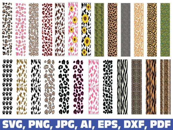Download Animal Print Glitter Pen Wraps - Pen wraps Collection