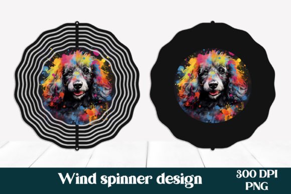 Download Animal Dog Sublimation Wind Spinner - Wind spinner Collection